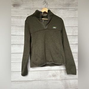Mens LL Bean pullover Fleece